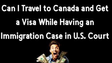 Can I Travel to Canada and Get a Visa While Having an Immigration Case in U.S. Court ?