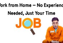 Work from Home – No Experience Needed, Just Your Time