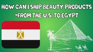 How Can I Ship Beauty Products from the U.S. to Egypt?