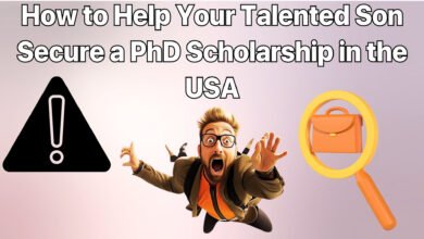 How to Help Your Talented Son Secure a PhD Scholarship in the USA
