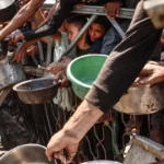 Malnutrition has reached "levels of risk" in gaza
 arabausa