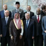 Riyadh is mobilizing in New York to embody the two -state solution
 Arabausa