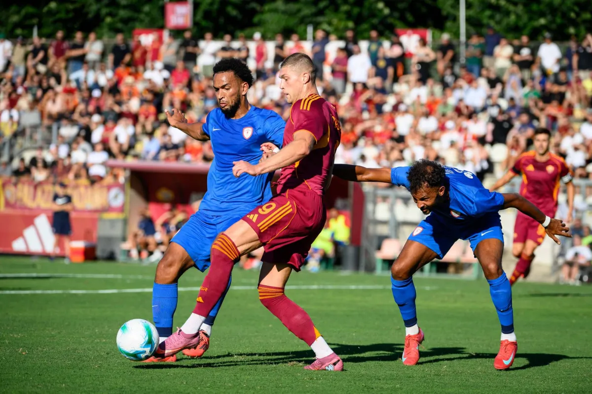 Rome is hard, it was three "friendly"
Arabausa