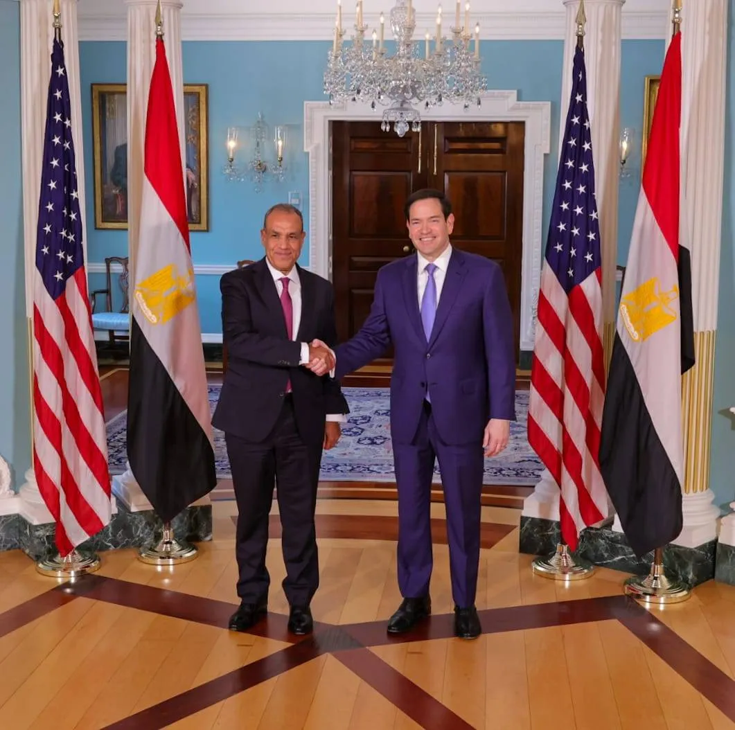 Egyptian Egyptian meeting in Washington on Ethiopian
Arabausa