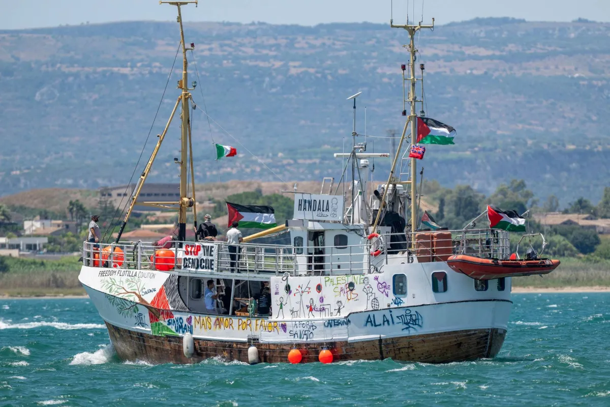 Israel requires the confiscation of the ship "Handala" and its crew is expelled
Arabausa