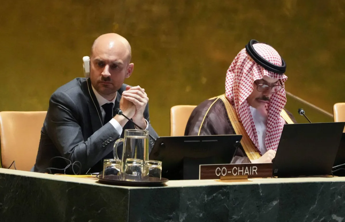 The New York Conference launched a political movement to revive a "two -state solution"
Arabausa