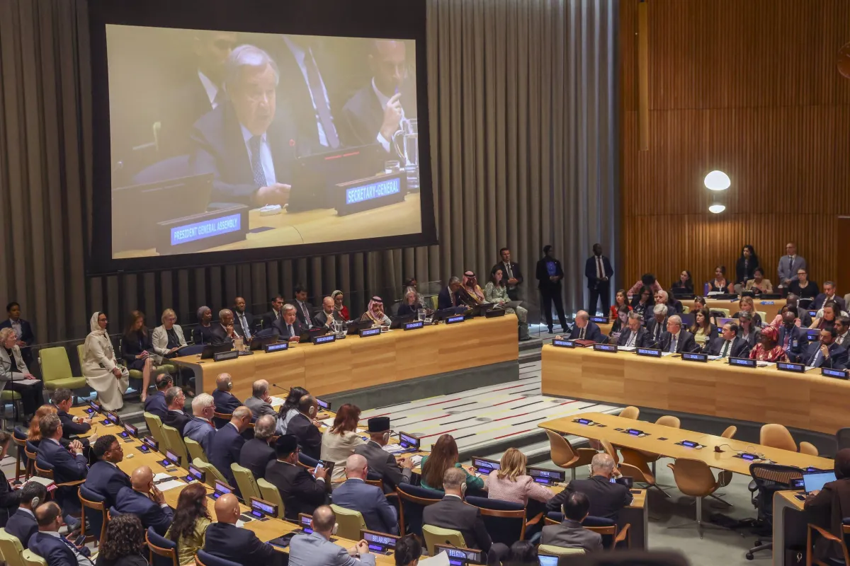 The "Two State Solving" conference places a "road map" for the emergence of Palestine
Arabausa