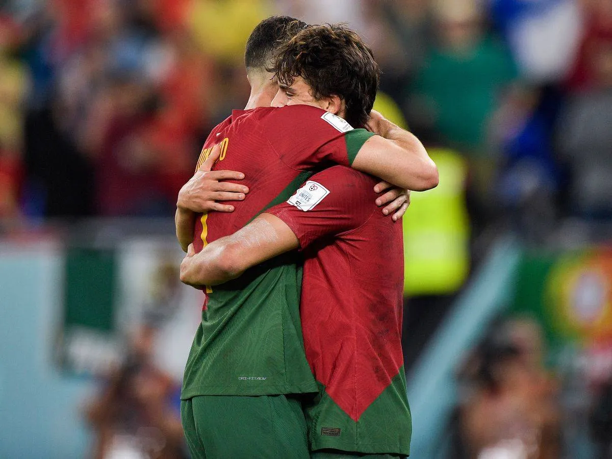 The season's deal ... Ronaldo and Jesus turned the films compass towards victory
Arabausa