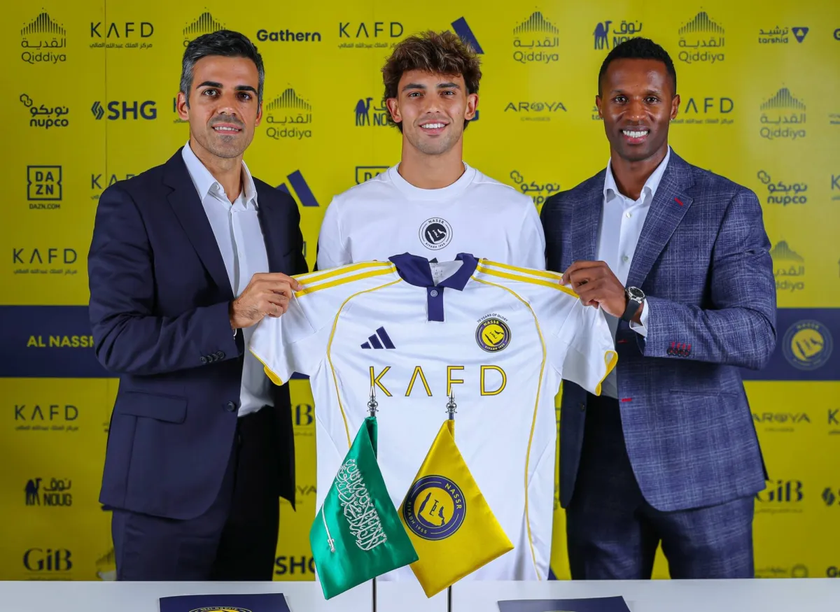 With 50 million euros ... Officially Victory includes the Portuguese Joao Felix
Arabausa