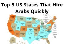 Top 5 US States That Hire Arabs Quickly