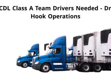 Cdl Class A Team Drivers Needed - Drop &Amp; Hook Operations