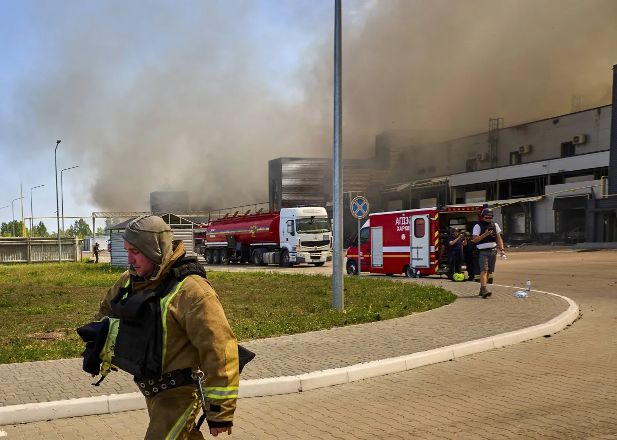 11 Ukrains were injured in a Russian attack with brands on Kharkif
Arabausa