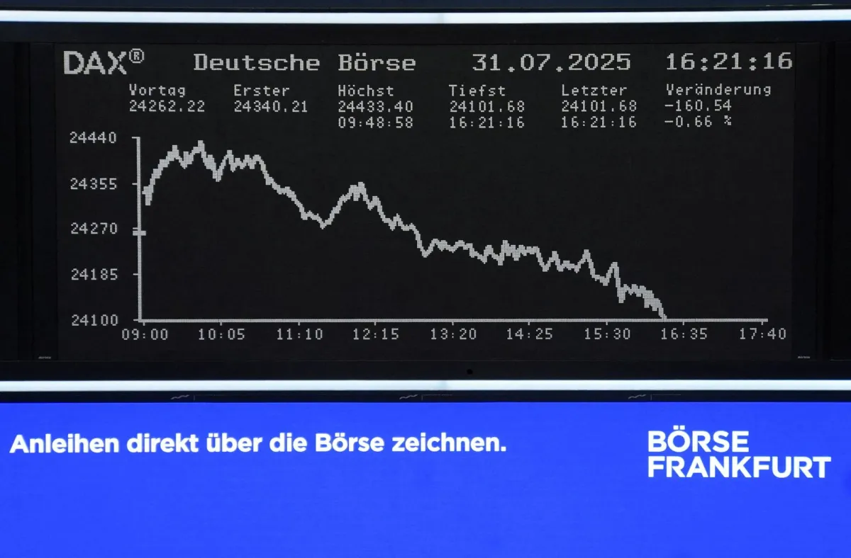 European markets receive fees ads with "red screen"
Arabausa
