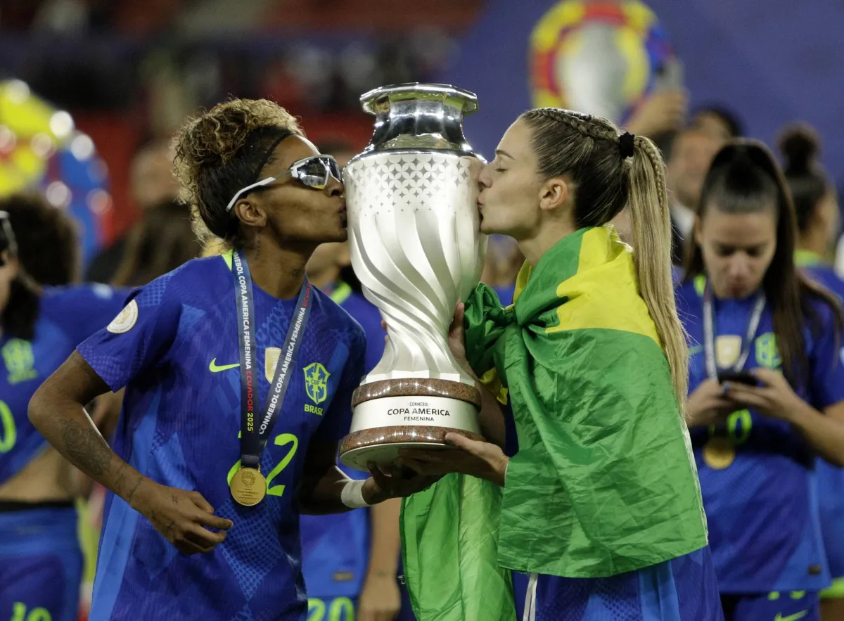 The Brasil repeated Colombia with a penalty shooting in the final copy for women
Arabausa