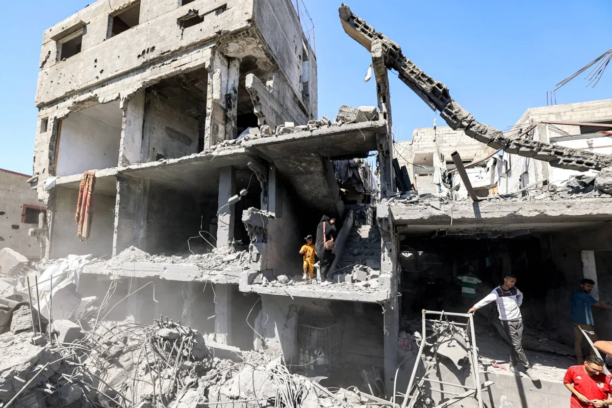 Dressed Gaza Occupation Plan
Arabausa