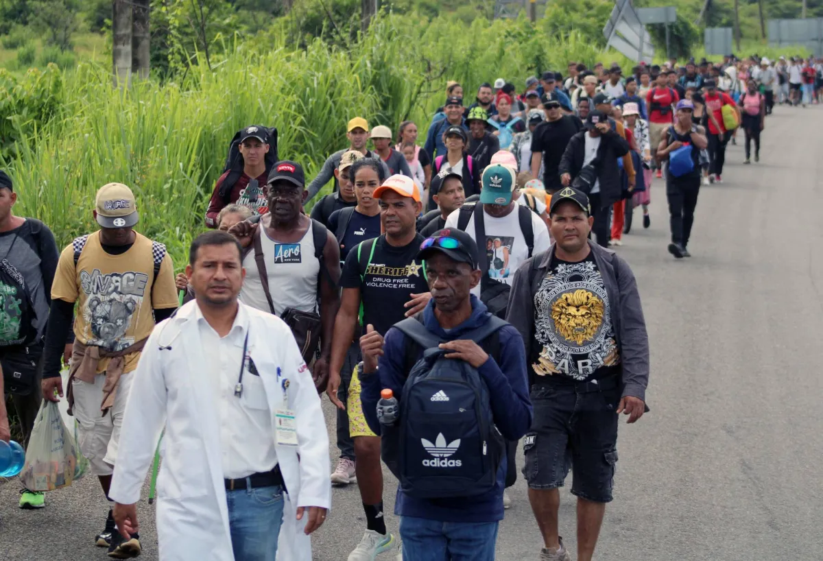 Trump administration begins the detention of the migrants in preparation for their deportation
Arabausa