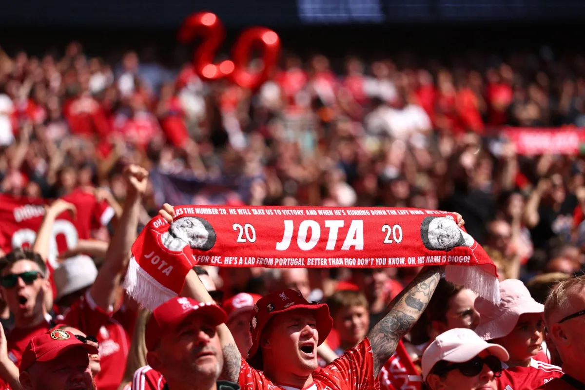 Joto felt "pride" with their last goal with Liverpool before his death
Arabausa