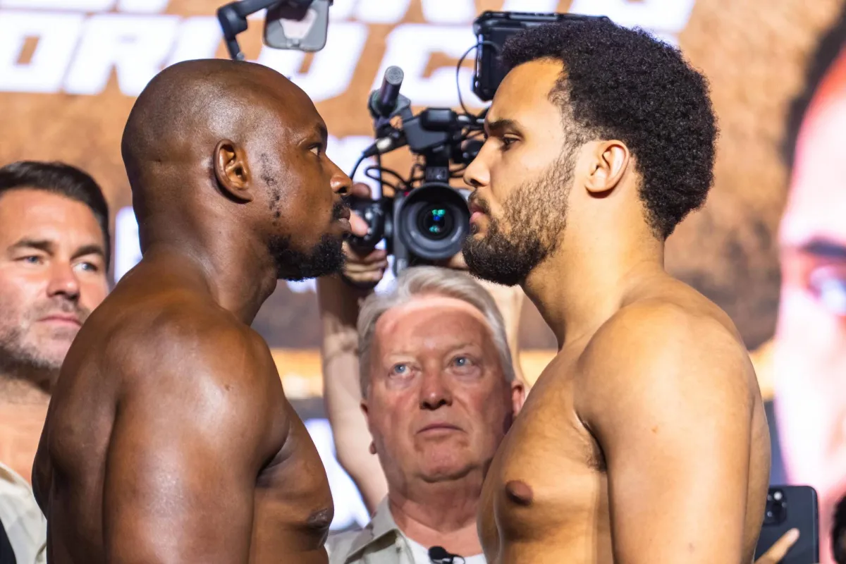 Eyia or Witt Cross the weight weight stage successfully
Arabausa