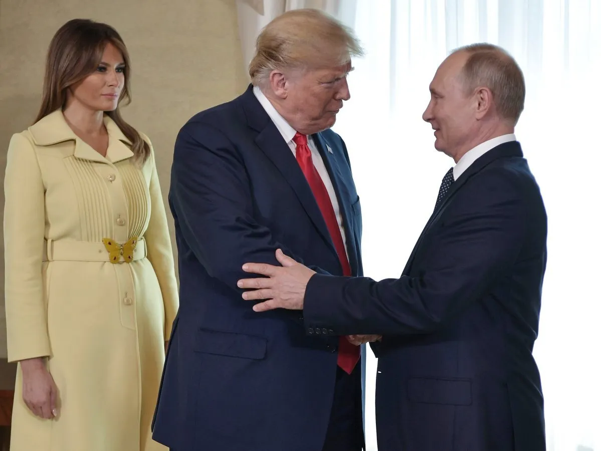 Melania Trump sends a message to put the abduction kids
Arabausa