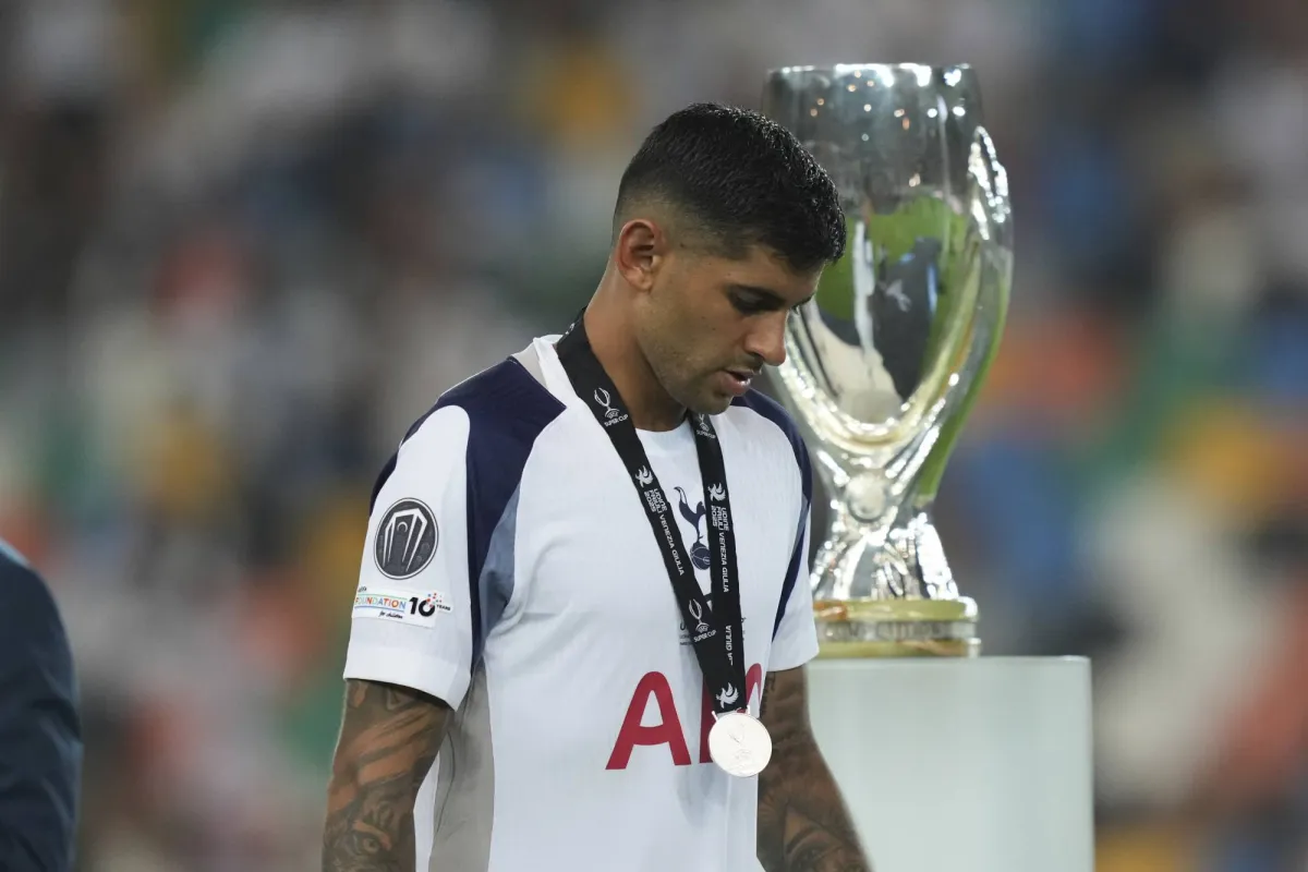 I wasn't worried when the head of Tottenham
Arabausa