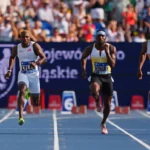 Thompson Outperforms loves in the 100m breed

 Arabausa