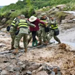 8 dead and 4 lacks with floods in northern Chinese

 Arabausa