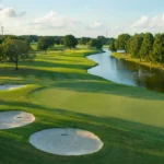 Golf Crest is preparing to accommodate the "Aramco Houston" Championship

 Arabausa