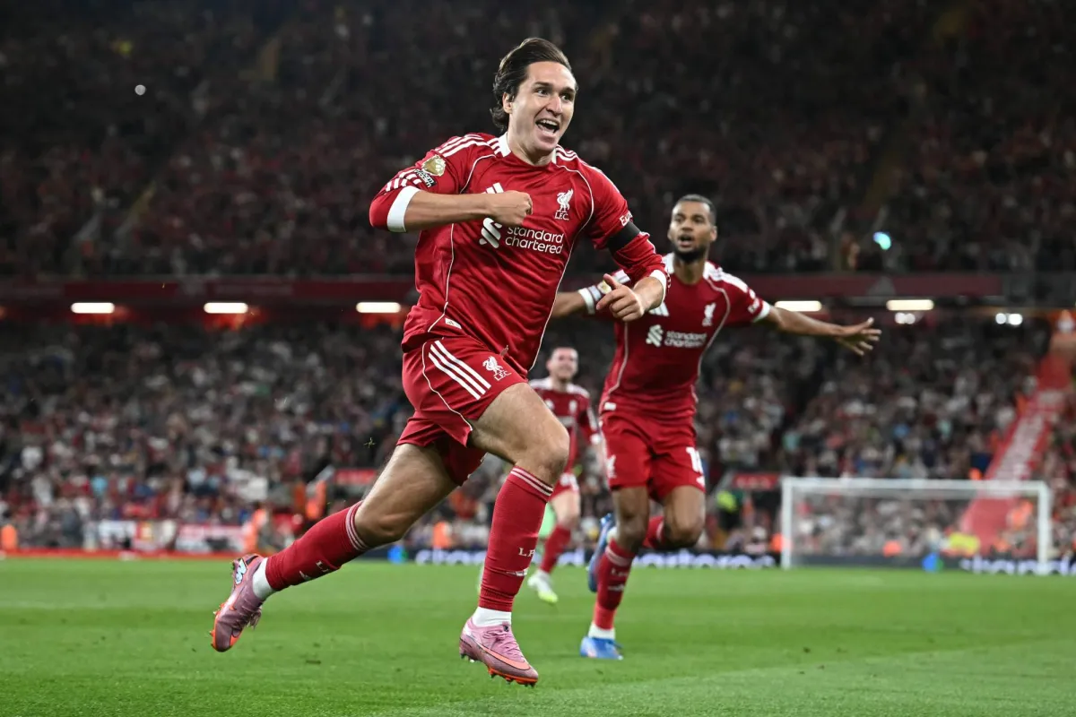 Federico song kief ... why are the fans of Liverpool embarrassed?
Arabausa