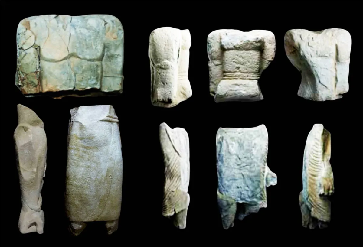 Stain statues from Tayma's Arrowa's Oasa
Arabausa