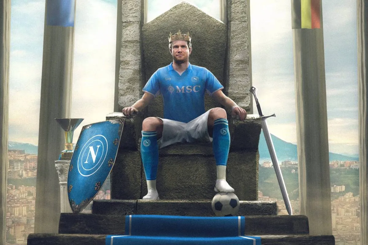 5 nine stars wait to hammered in the lake of the Italian ... between them of bruyne
Arabausa