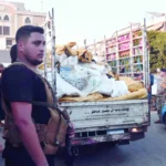 Lebanon ... the vents of the weapons delivery are hitting the fields

 Arabausa