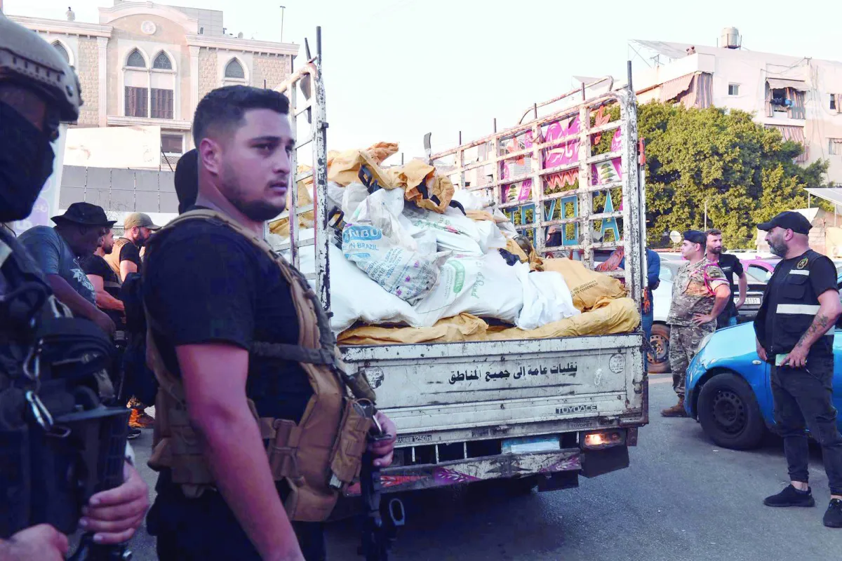 Lebanon ... the vents of the weapons delivery are hitting the fields
Arabausa