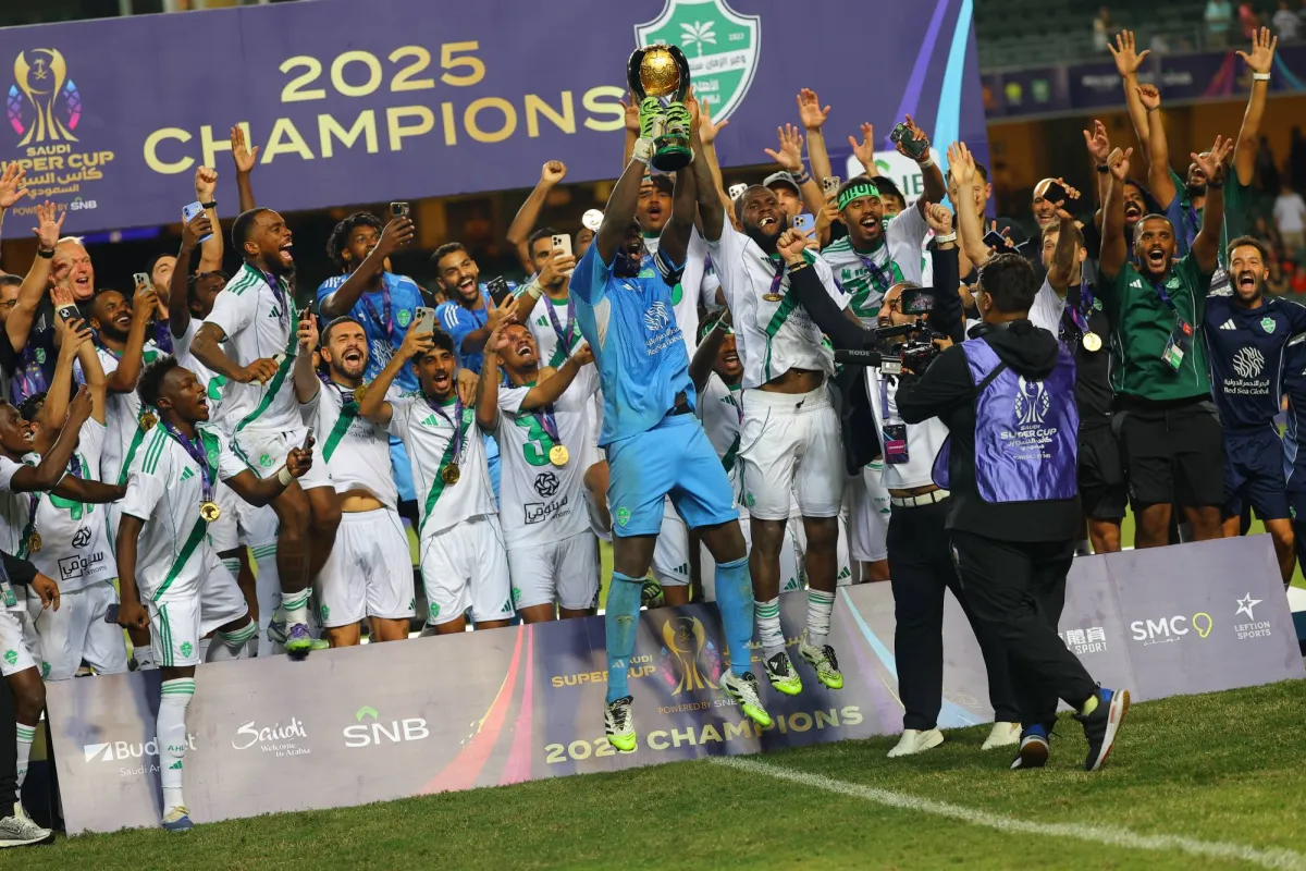 Al -ahly Spirit bought us to the super title
Arabausa