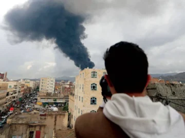Israel paints the Houthis in Sanaa

 Arabausa