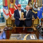 Trump raises controvert converting the meeting "FIFA" in a platform to review their relationship with putin

 Arabausa