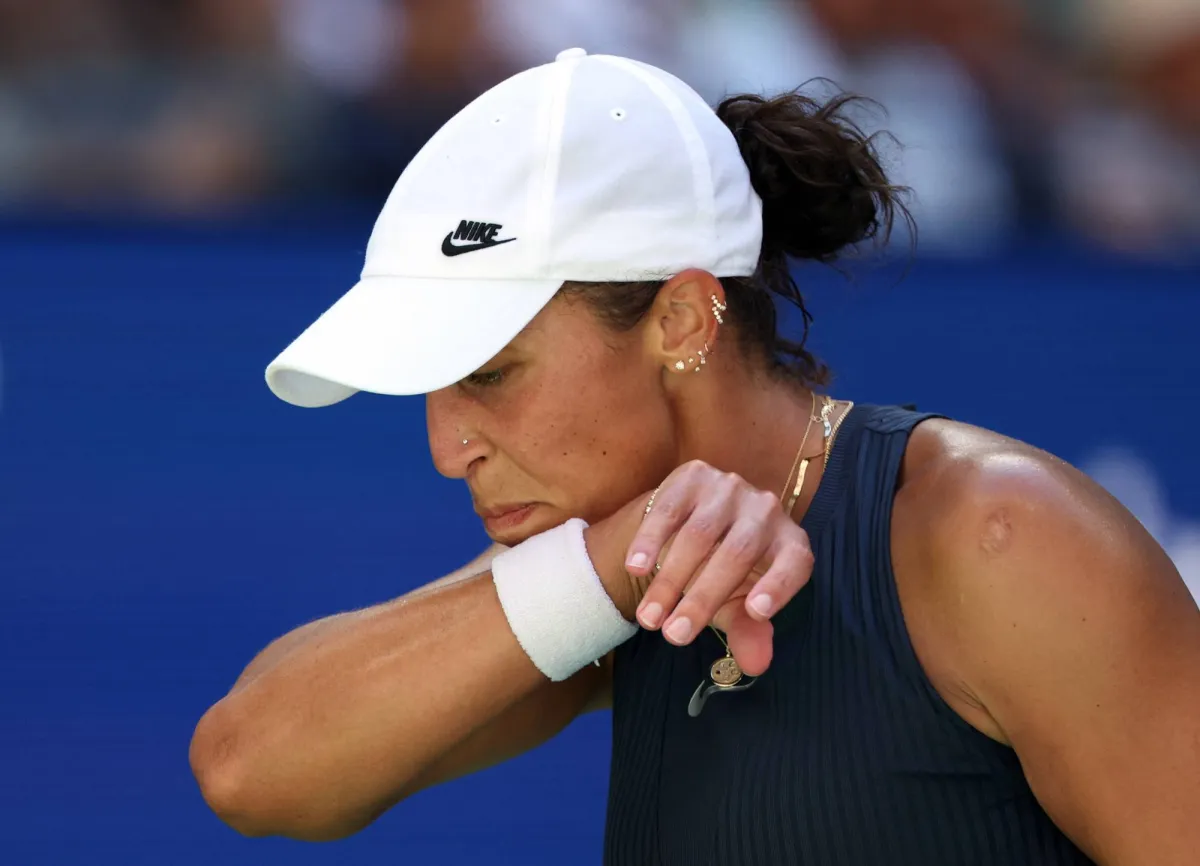 The first surprises ... madison keys

 Arabausa