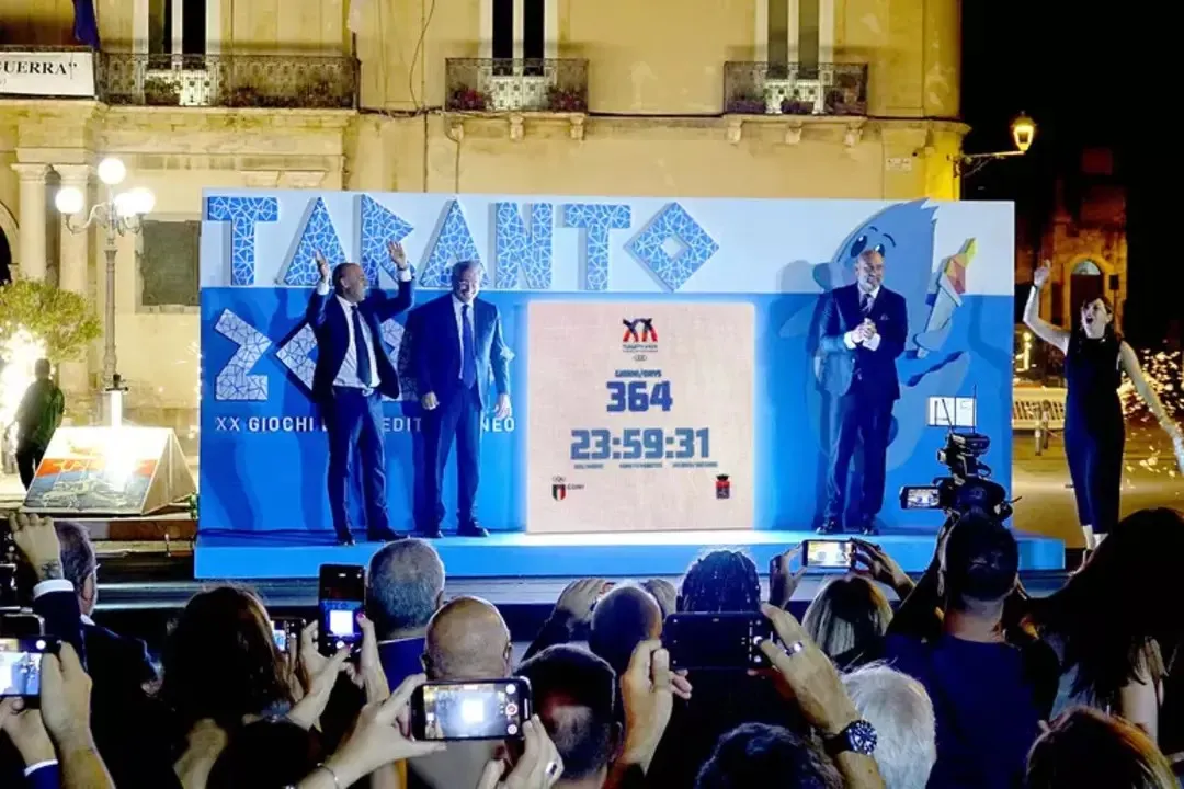 The countdown count on the Italian overt
Arabausa