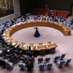 With the exception of America ... all members of the security board condemns the famine in Gaza and ask for a venting -fire

 Arabausa