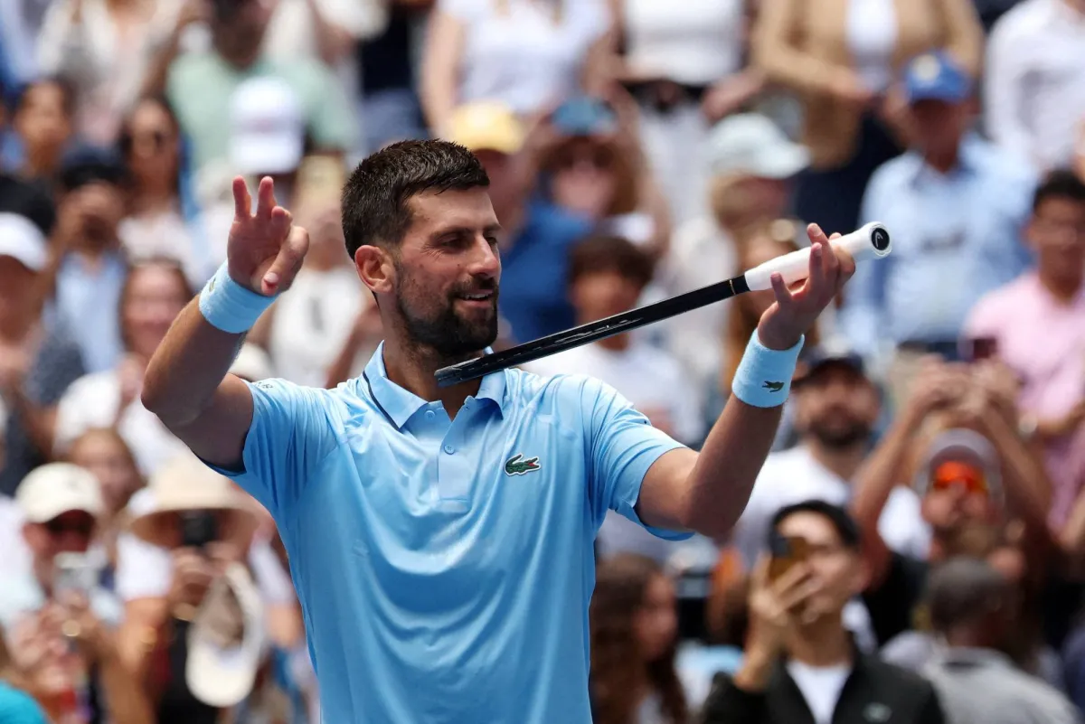 Flashing Midoz: Djokovic to the third time
Arabausa