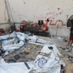 7 killed by Israeli bombing on the Maedani Hospital Square in Gaza

 Arabausa