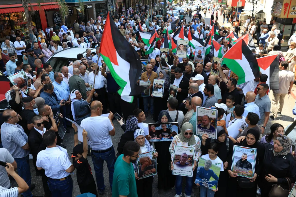 A Palestine riot in the Western bank in solidarity with Gaza (photos)
Arabausa