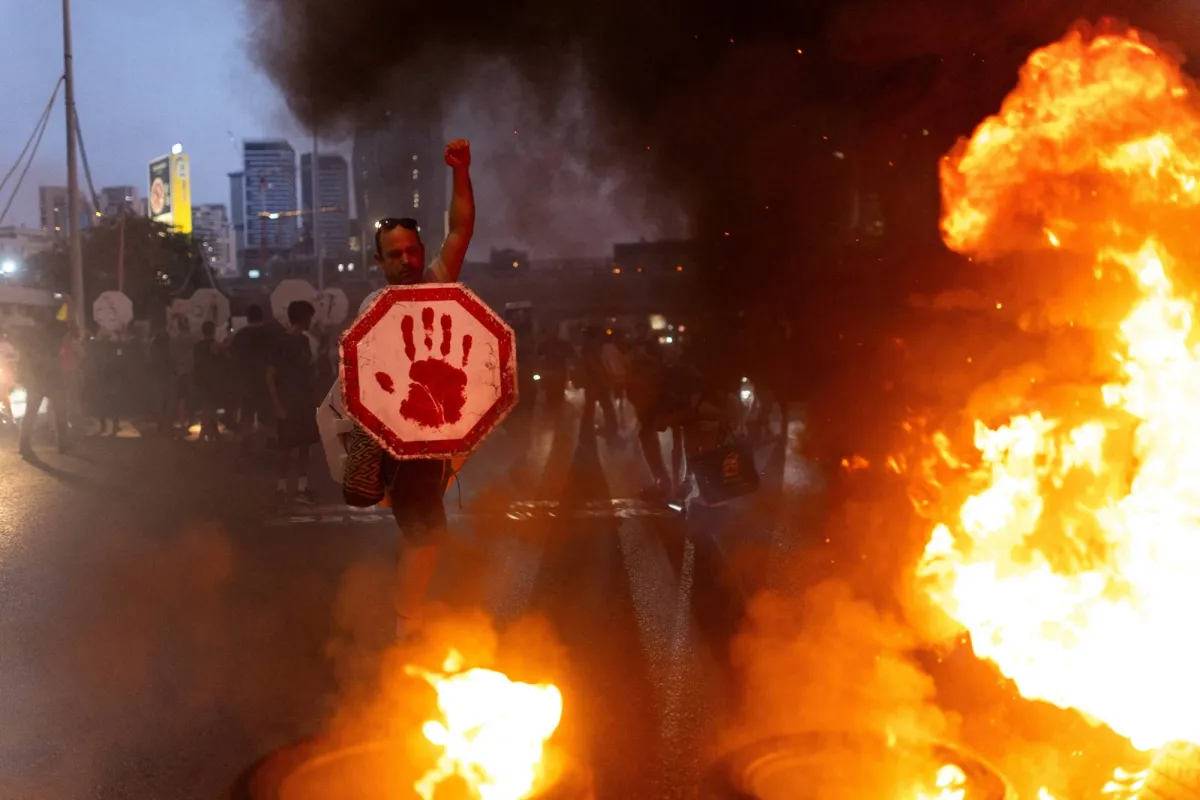 A public work shot in Israel to Sunday against Netanyahu's game with the occupation of Gaza
Arabausa
