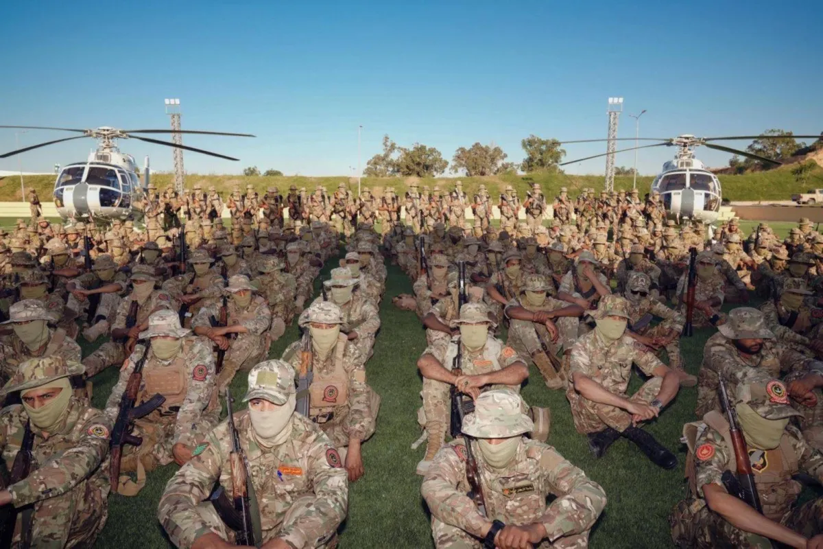 A "route" digesting a house in the corner Libyan ... and "Unit" is silent
Arabausa