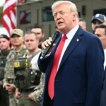 After publication in Washington ... Trump is visited the police and the national guard

 Arabausa