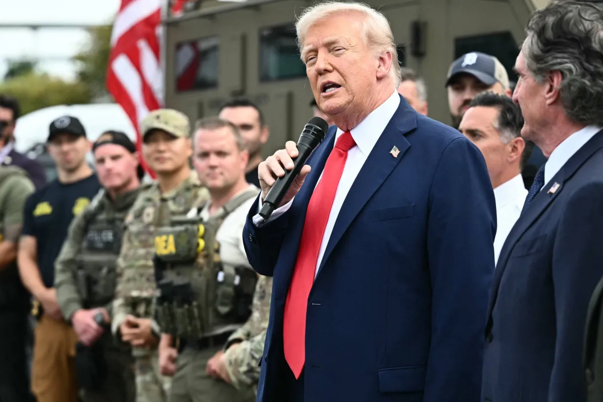 After publication in Washington ... Trump is visited the police and the national guard
Arabausa