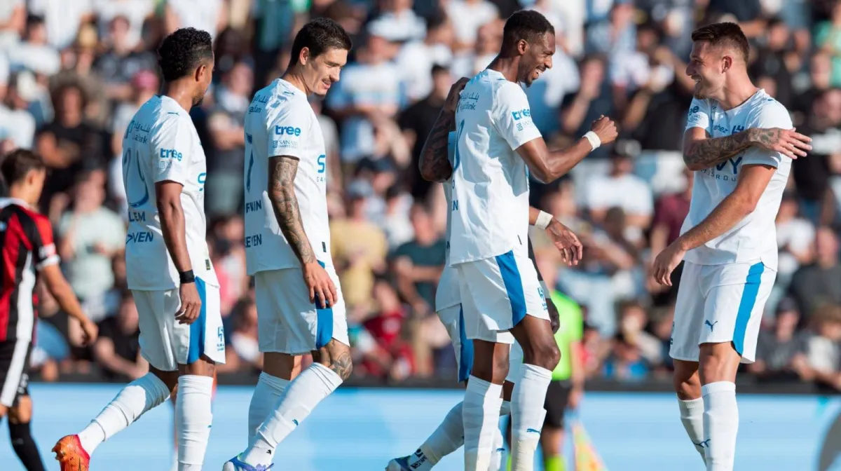 Al -Hilal is hard on Switzerland Arao and Nunez puts its first brand of bark
Arabausa