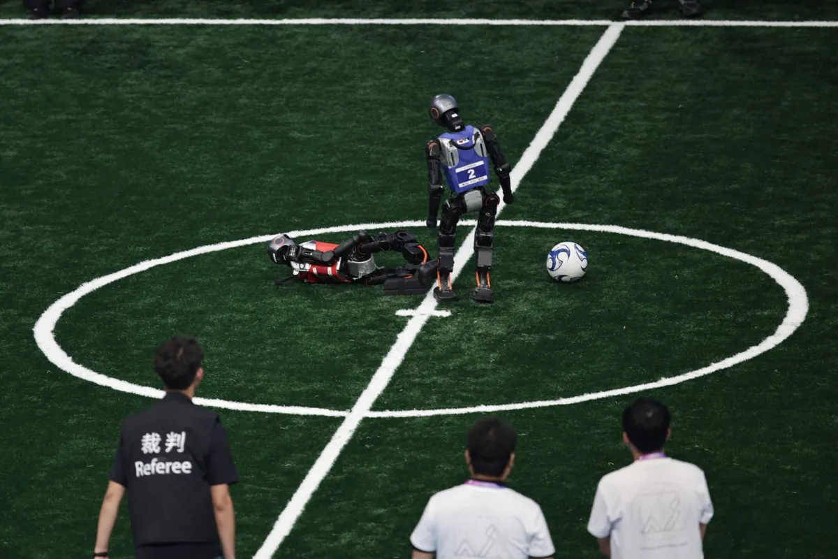 Beijing ... an amazing opening for the first international sport competition for the robots

 Arabausa