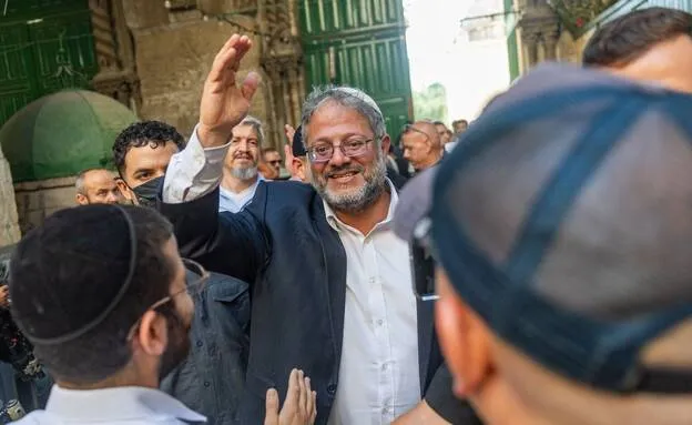 Bin Ghaffir will flock the "Al -Aqsa" division similar to mosque Ibrahimi?
Arabausa