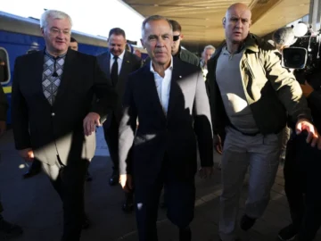 Canadian Prime Minister arrives at KYIV on the anniversary of the Ukraine's independence

 Arabausa