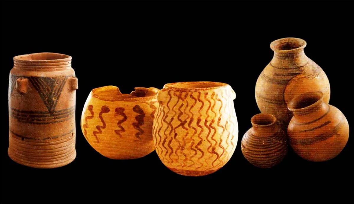 Ceramic building from the tomb of the Hamad city
Arabausa